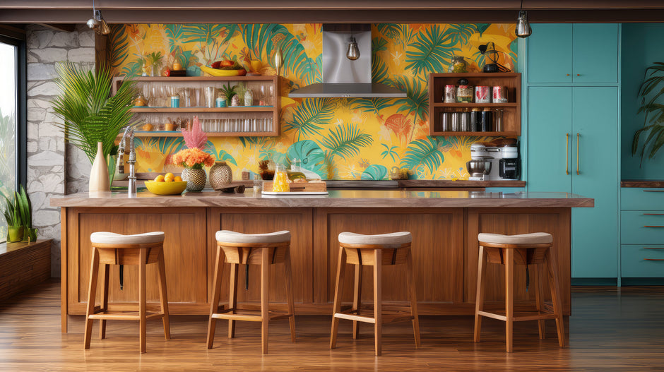 Papel de Parede na Área Gourmet: Como Valorizar Espaços de Churrasqueira e Convivência