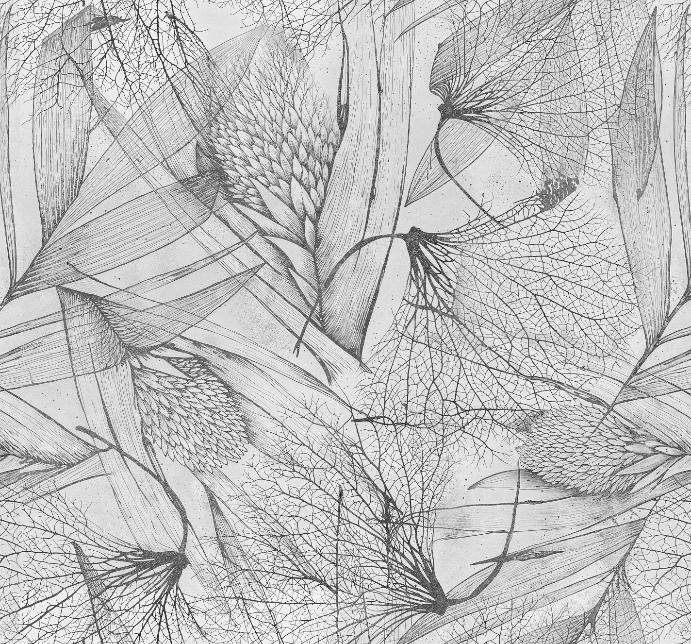 Papel de Parede Folhas Naturais