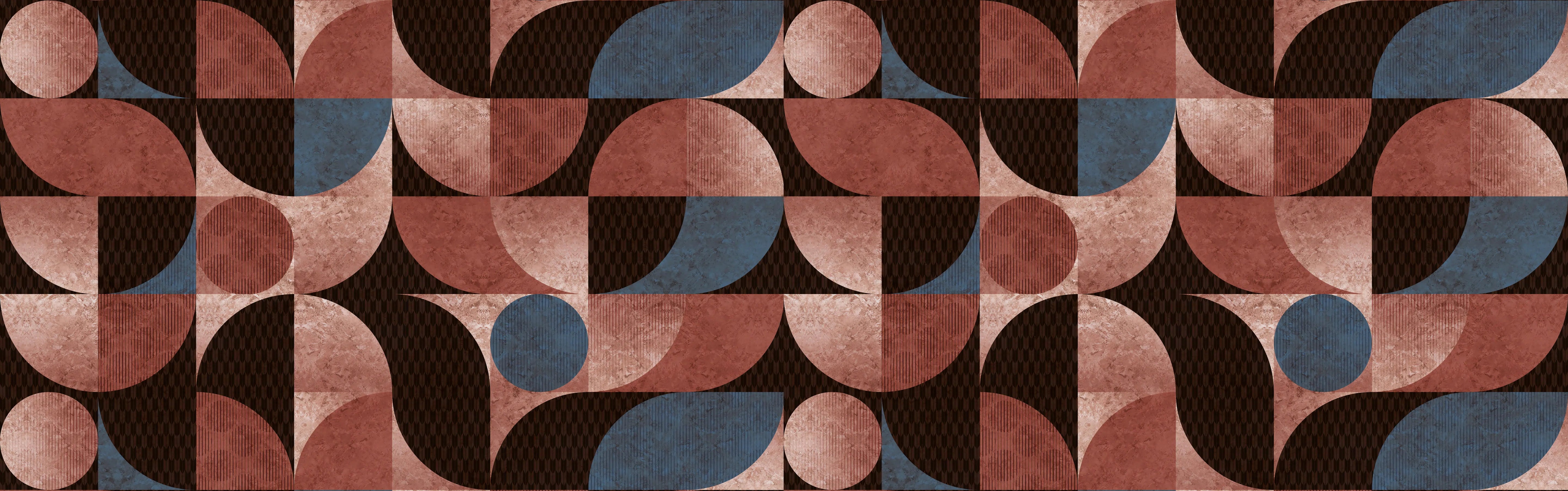 Papel de Parede Geométrico Moderno