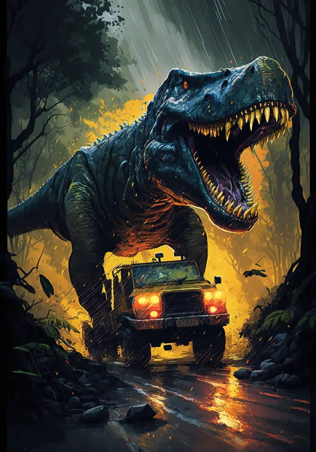 Papel de Parede Dinossauros Colorido Infantil