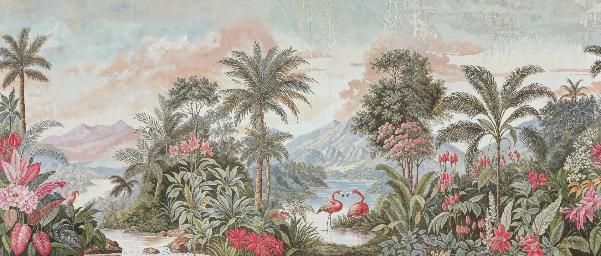 Papel de Parede Paraíso Tropical