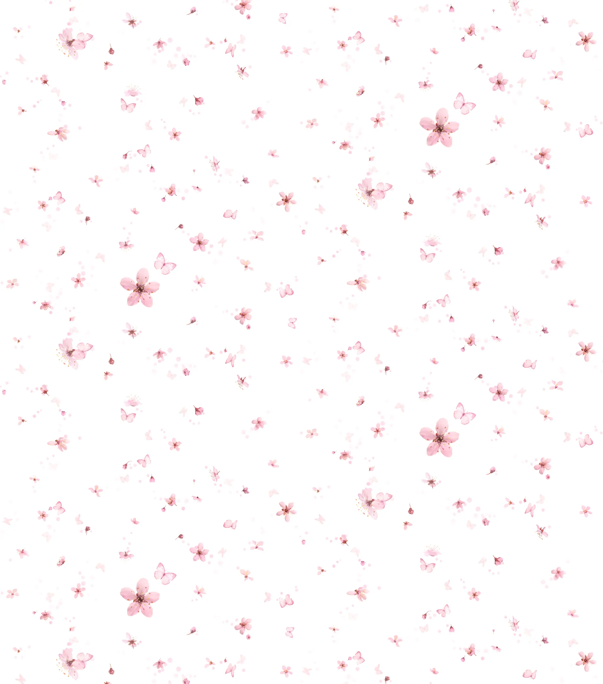 Papel de Parede Floral Colorido – Flores Vibrantes e Elegantes para Decoração