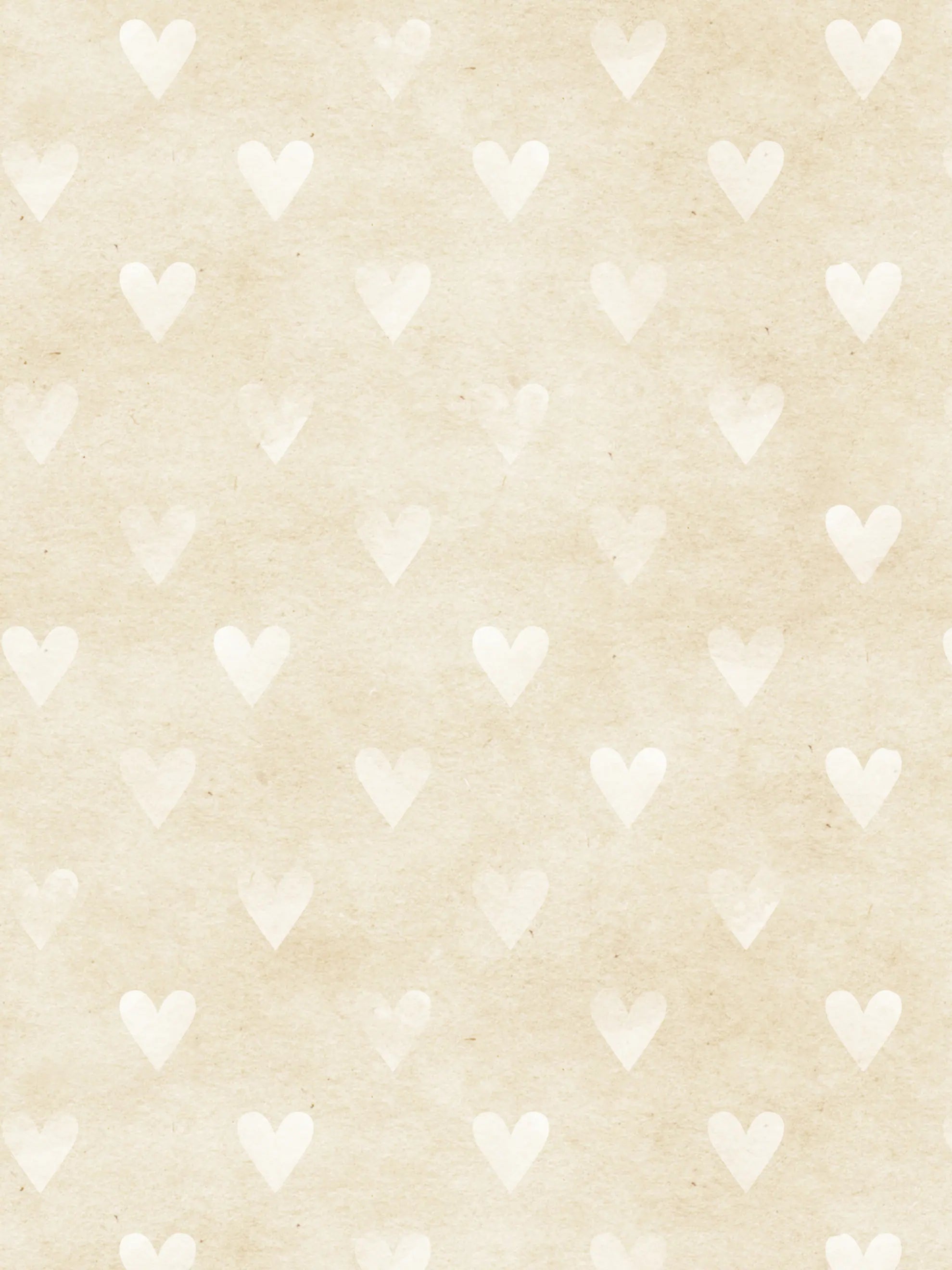 Papel de Parede Textura Corações Romântico e Decorativo para Ambientes Aconchegantes