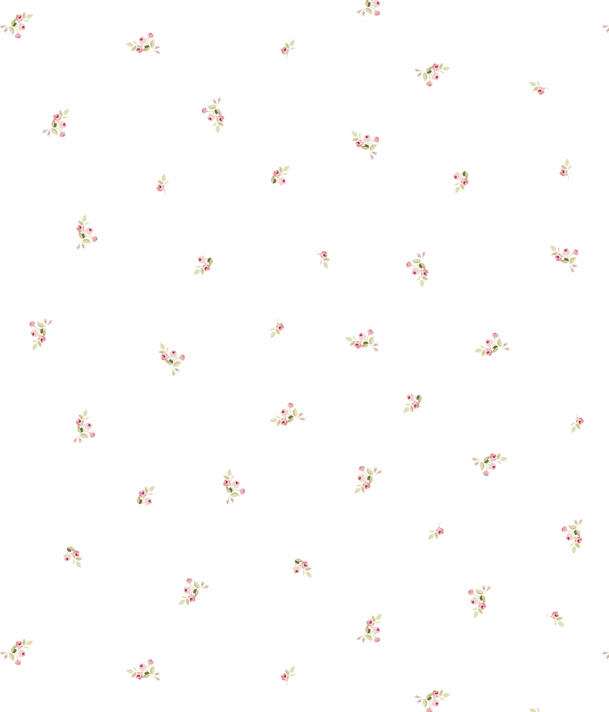 Papel de Parede Floral Delicado  Design Suave e Elegante para Ambientes Aconchegantes