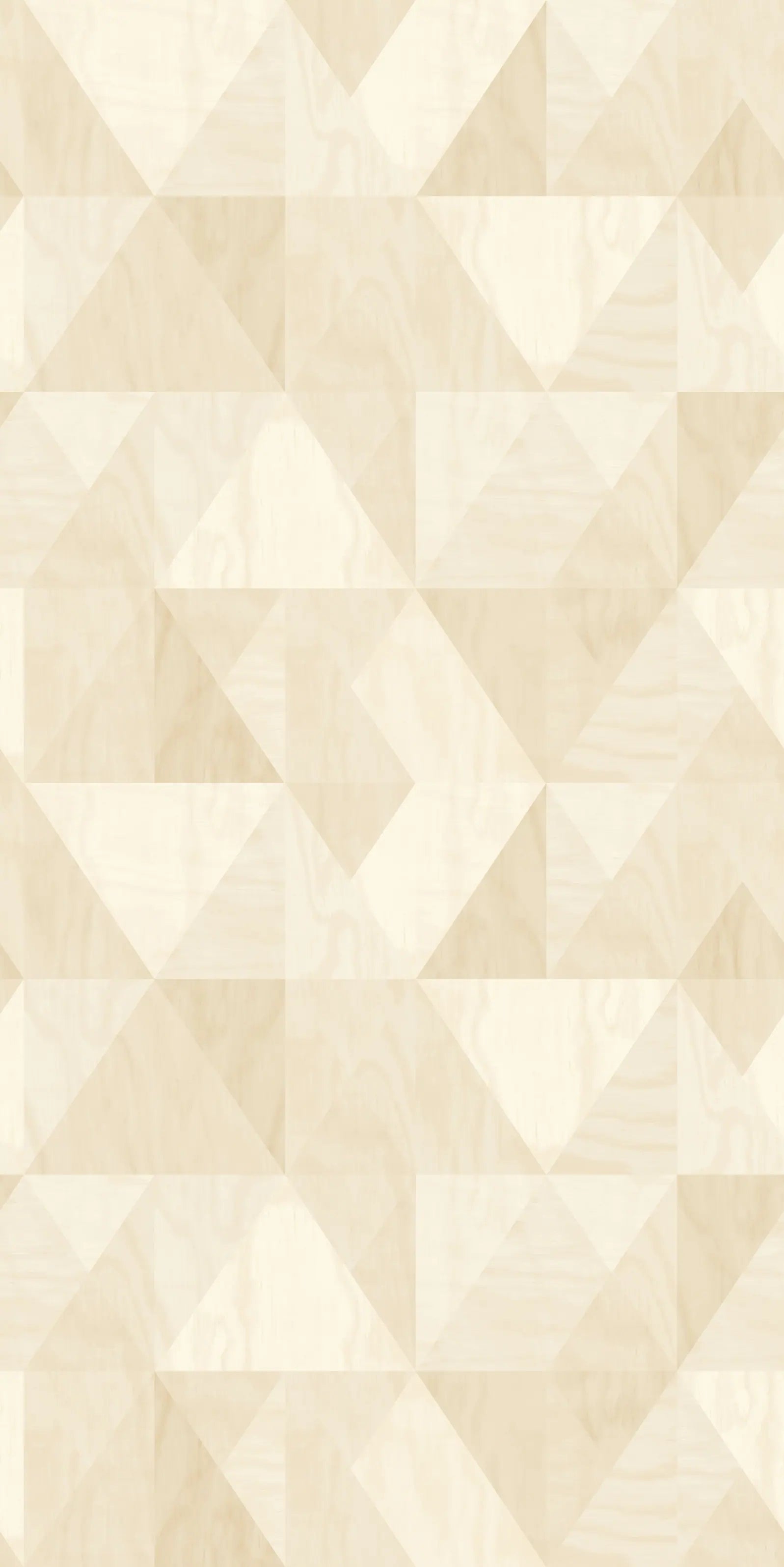 Papel de Parede Geométrico Madeira Triângulos