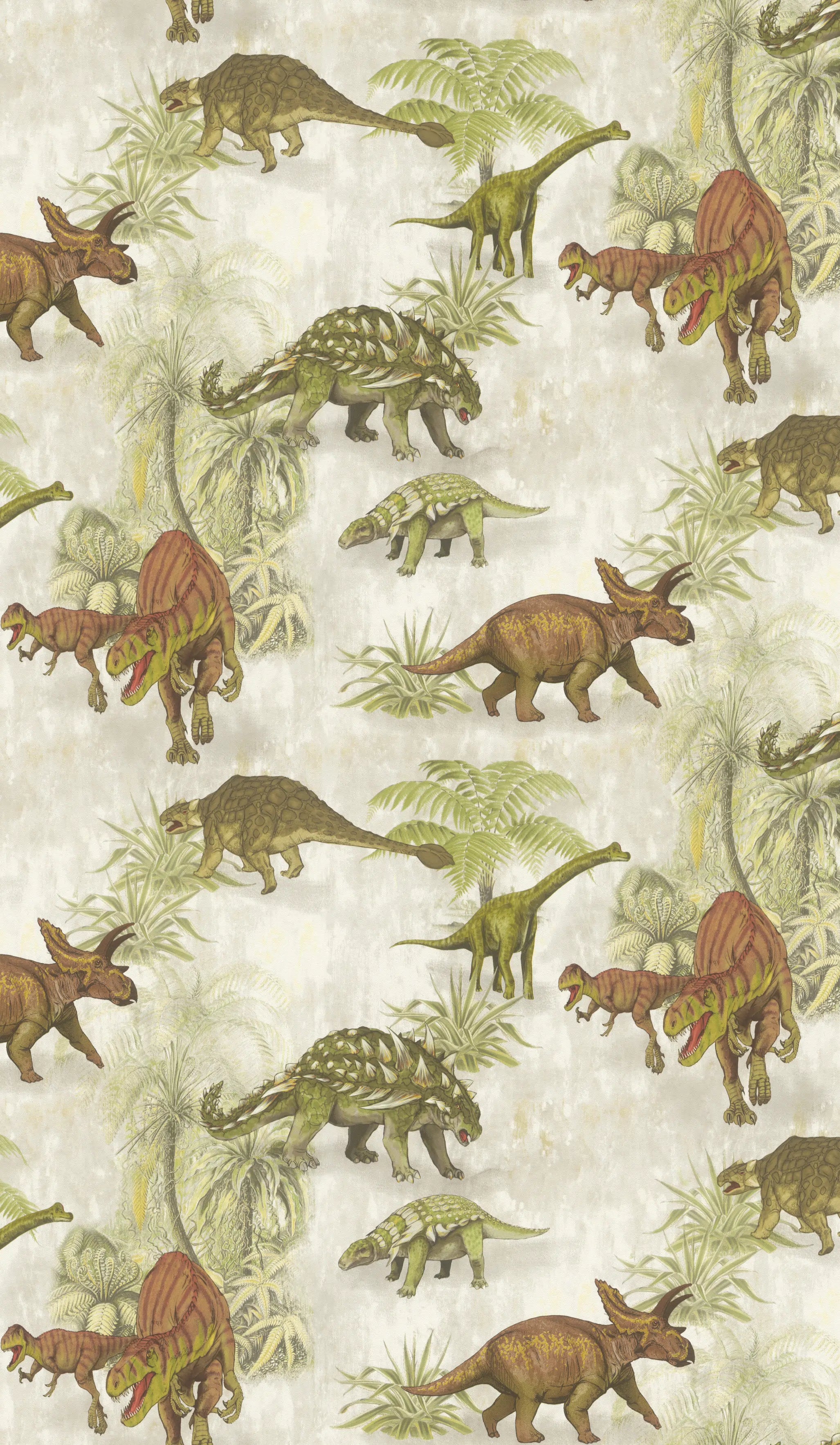 Papel de Parede Dinossauros - Aventura Jurássica na Parede