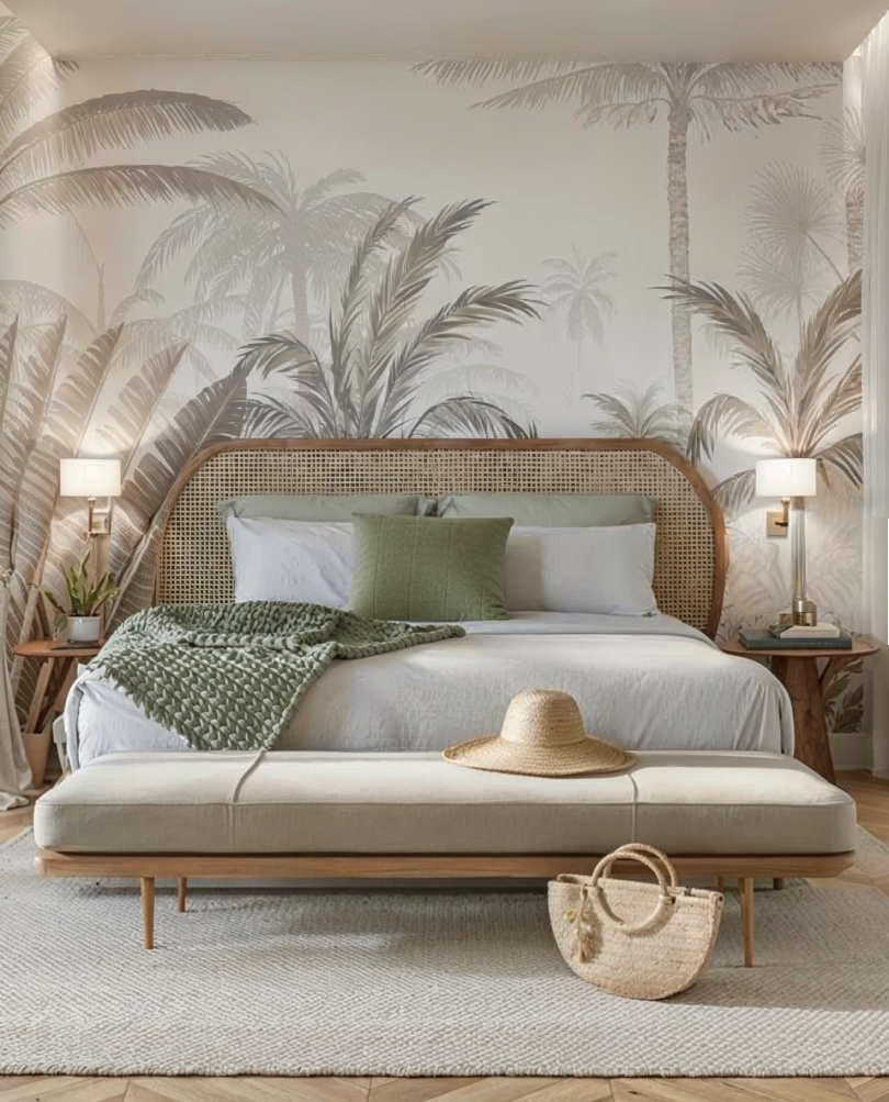 Papel de Parede Mural Paisagem Tropical Nativa