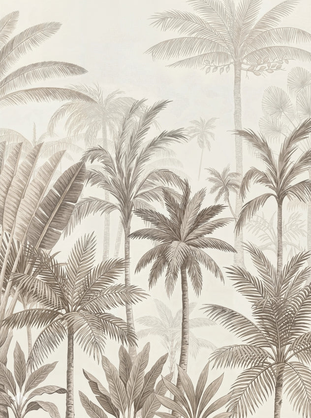 Papel de Parede Mural Paisagem Tropical Nativa