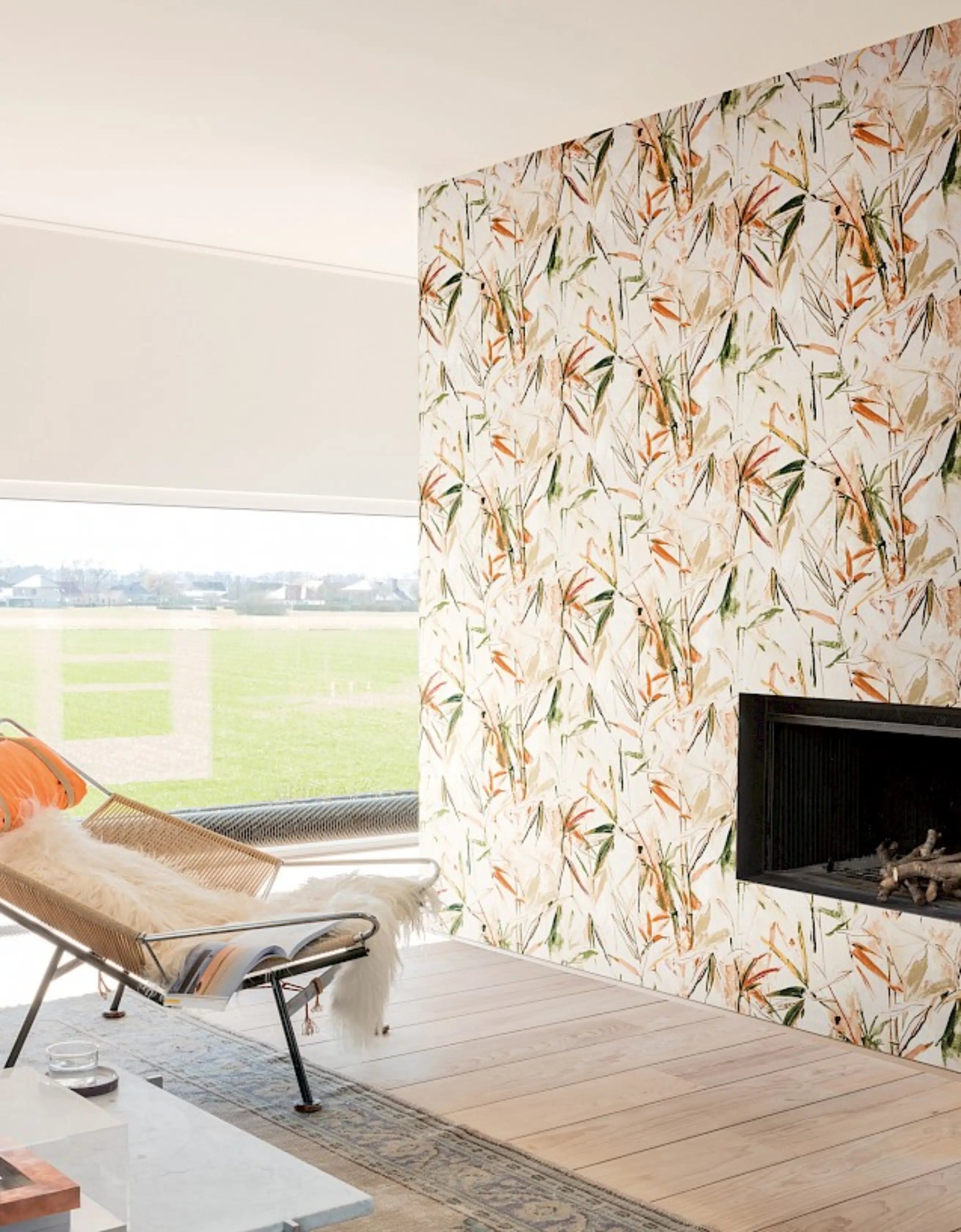 Papel de Parede Bambus  Estilo Natural e Texturizado para Ambientes Elegantes