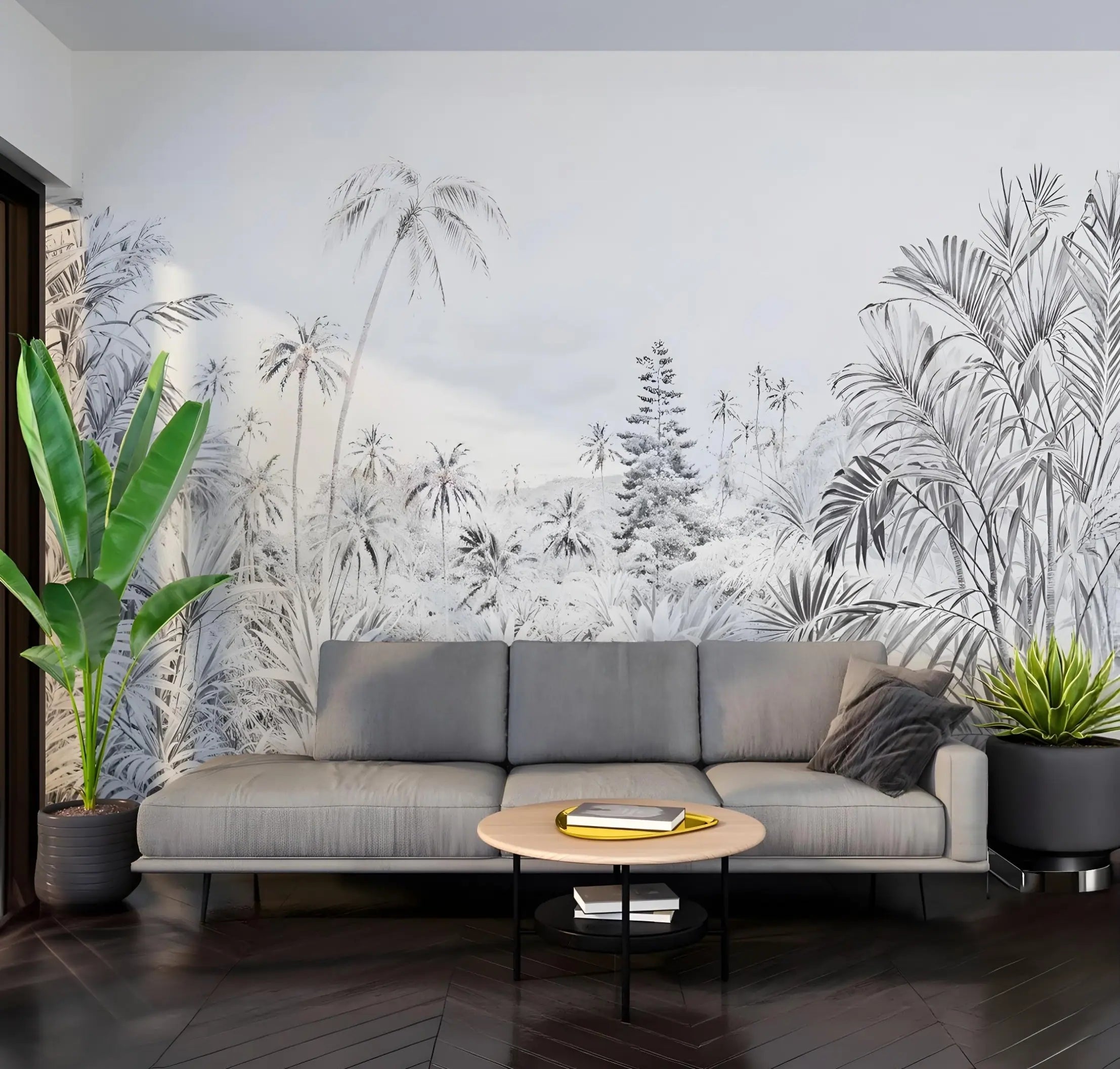 Papel de Parede Floresta Tropical Refrescante